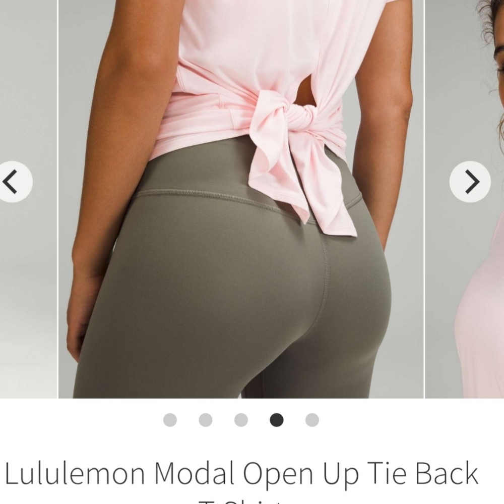 lululemon Modal Ooen Up T-shirt - Picture 3 of 7